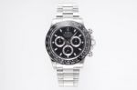 K Factory The Best Copy Rolex Cosmograph Daytona 40MM CAL.4130 Watch - Black Bezel 